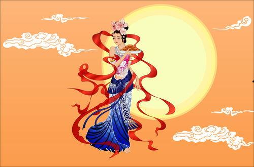 瓜老師畫的嫦娥,瓜老師筆下夢幻般的月宮仙子